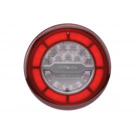 Feu arrière LED LCR19 - 24V, connecteurs additionnels, résistance